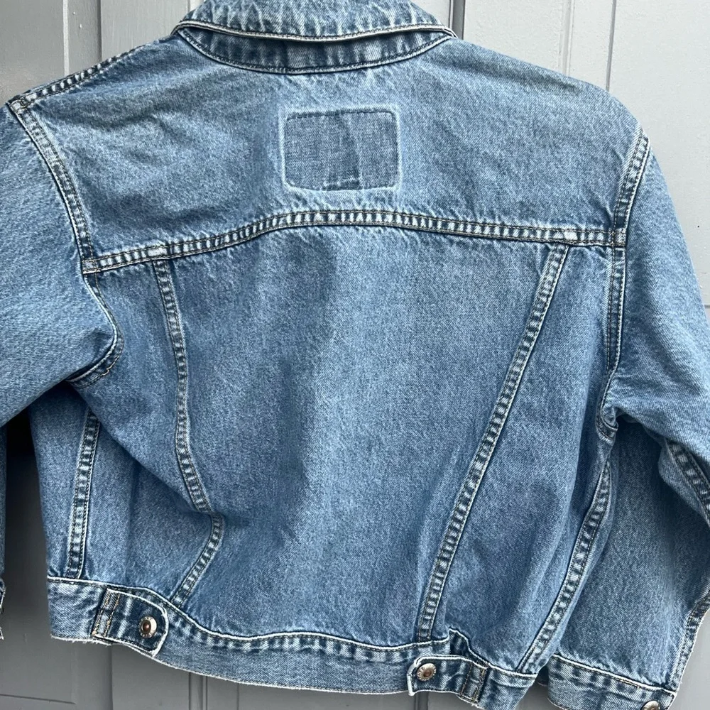 Vintage Kids Gap Blue‎ Denim Jacket size S, cotton
